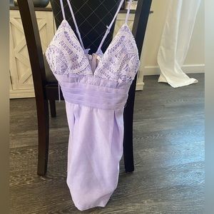 Veronica Beard lilac mini dress, sleeveless, size 4, $595